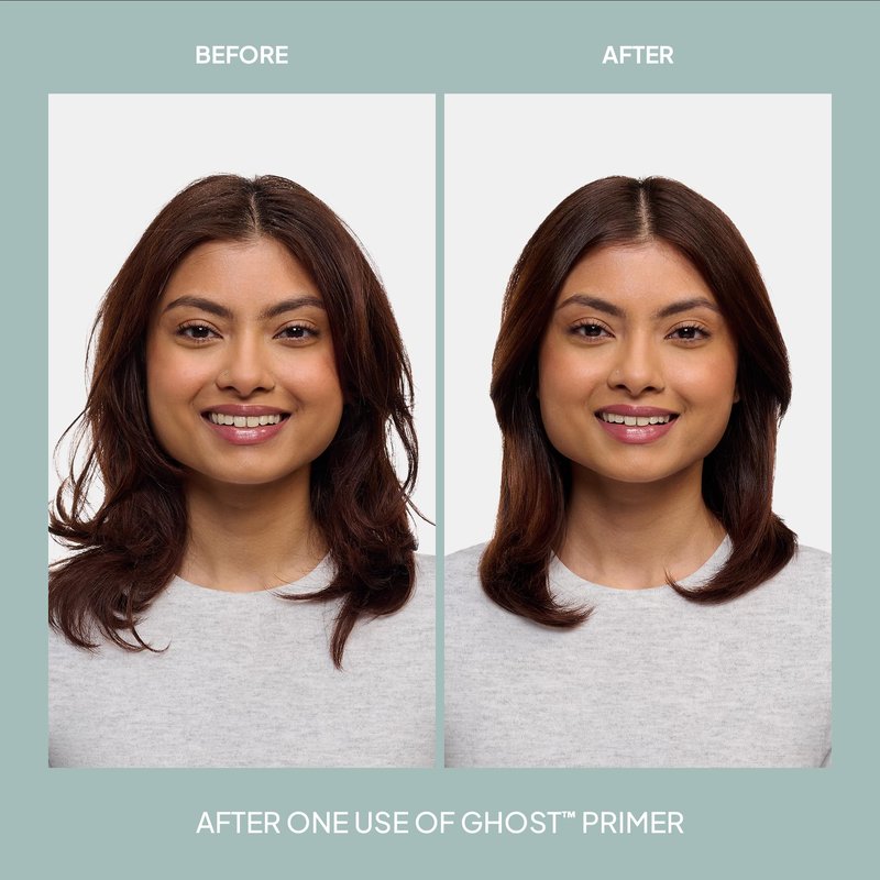 VERB Ghost Primer Heat Protectant, 4 fl oz - Infused with Moringa Oil - Frizz Control Styling Cream - Vegan, No Parabens or Harmful Sulfates