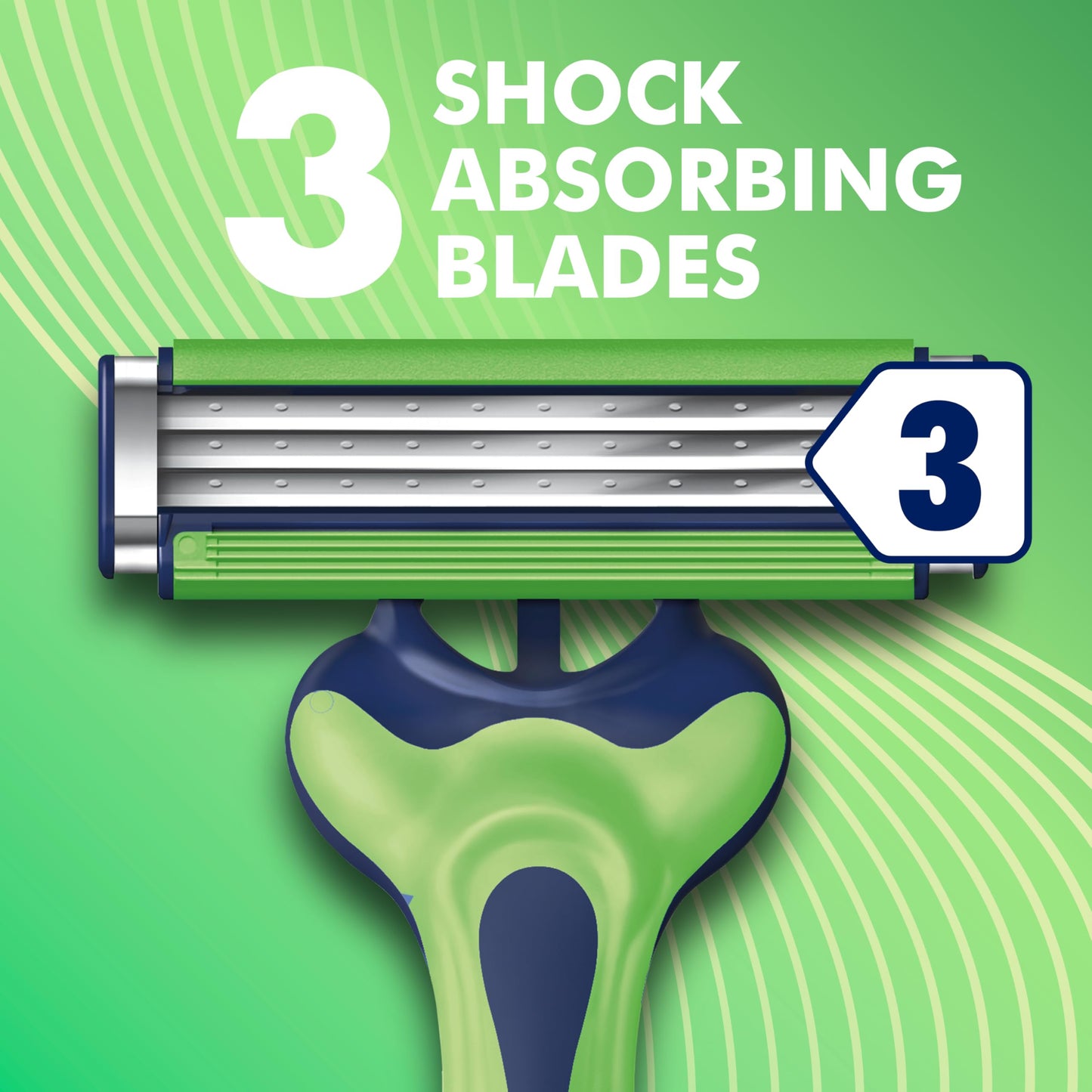 Gillette Sensor3 Sensitive Disposable Razors for Men, Enhanced Lubrastrip Glides Easily Over Your Skin, 8 Count (Pack of 2)