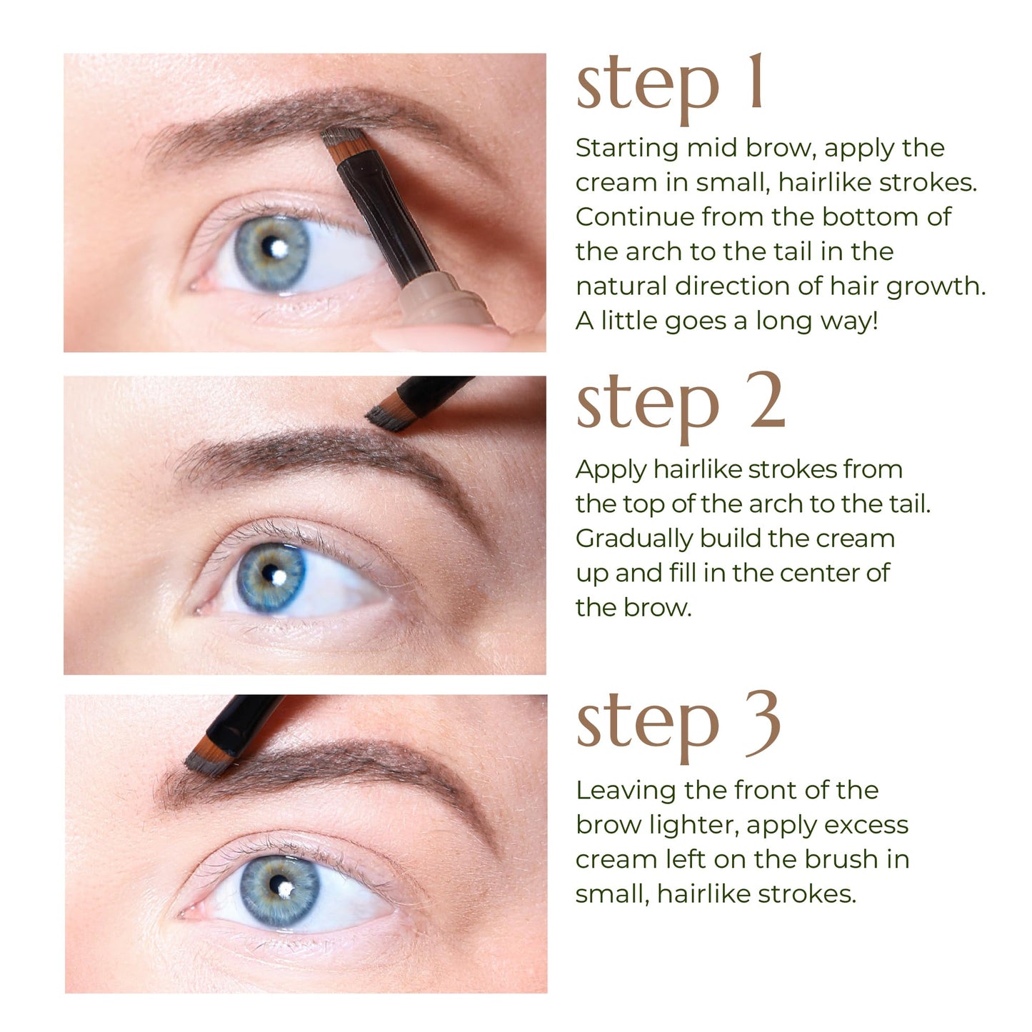 Chella Eyebrow Cream, Tantalizing Taupe - Vegan, Cruelty Free, Paraben Free, Gluten Free Eyebrow Pomade Makeup - Long Wearing, Velvet Consistency, Water Proof