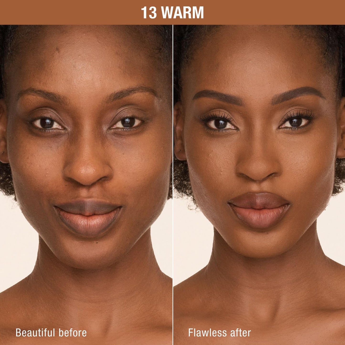 Charlotte Tilbury Airbrush Flawless Matte Foundation - Full Coverage Liquid Makeup with a Natural-Matte Finish - Smoothes & Blurs Pores - Waterproof & Transfer Resistant - 13 Warm
