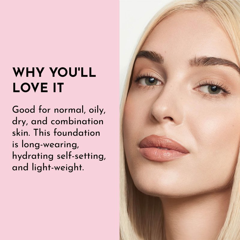 LAWLESS Conseal The Deal Long-Wear Full-Coverage Foundation Champagne