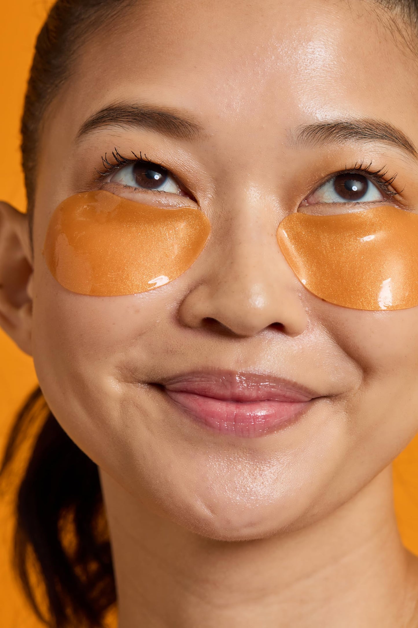 TONYMOLY Plump-kin Retinol Hydrogel Under Eye Patches - Hydrating & Refreshing Eye Patches with Retinol & Pumpkin Extract for Dark Circles & Puffy Eyes, 30 Pairs