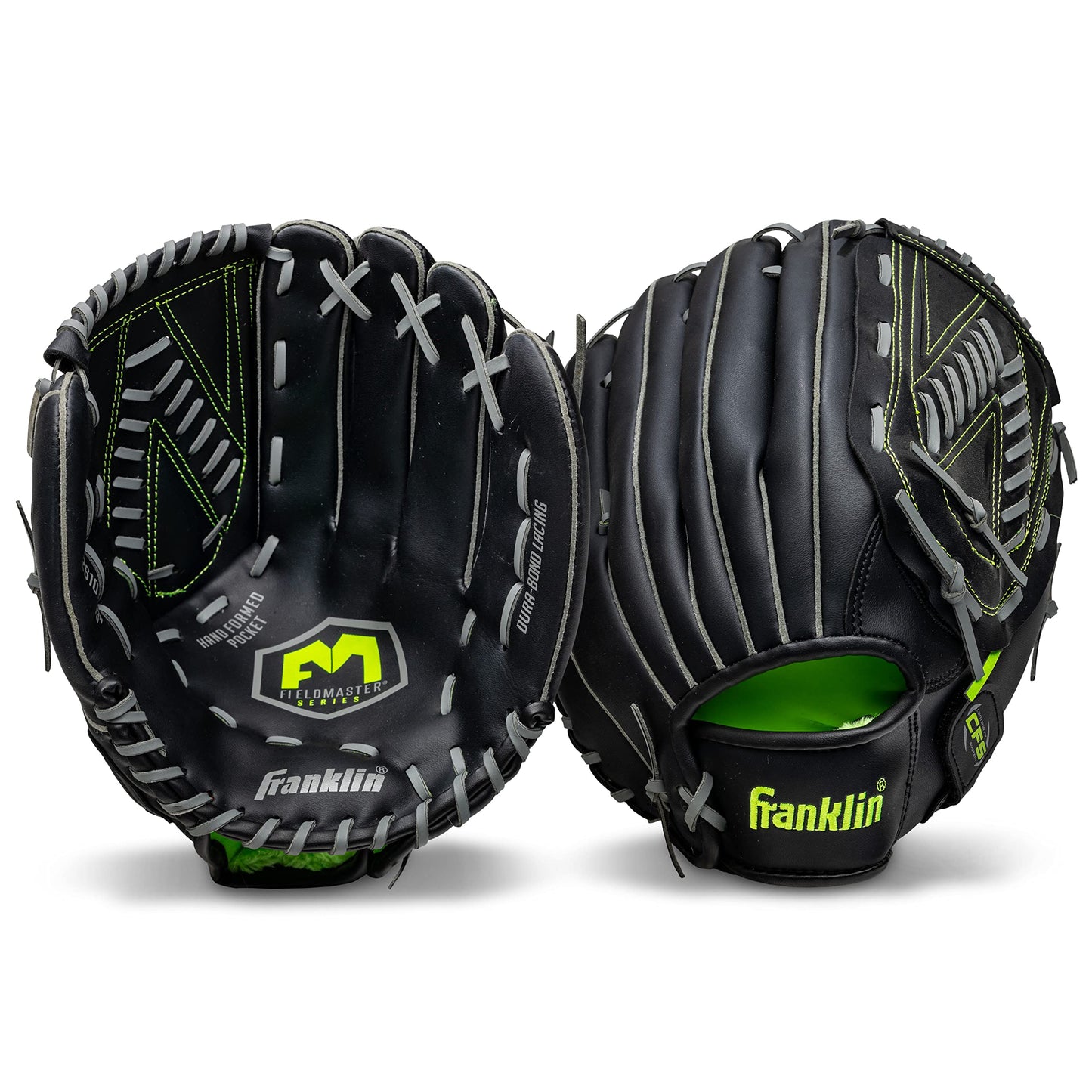 Franklin Sports Field Master Midnight Series Baseball Glove-Right Handed Thrower