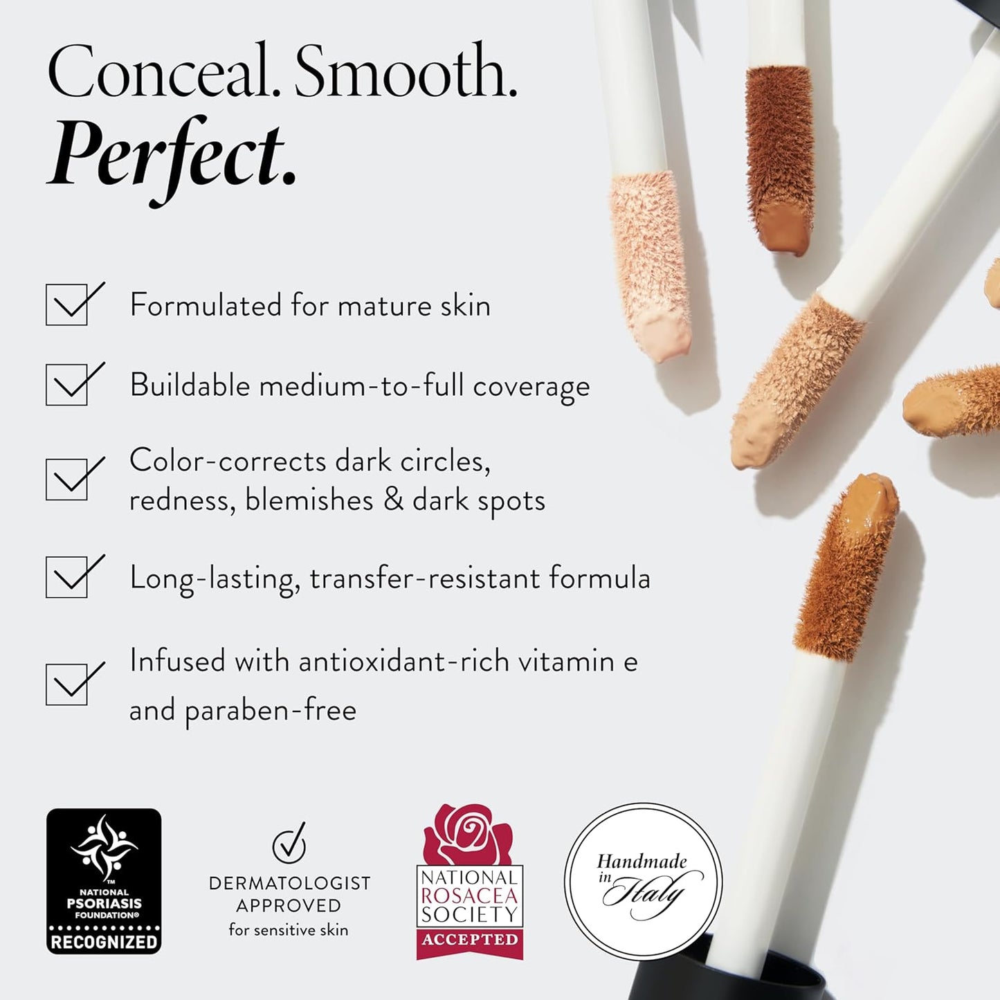 Laura Geller The Under Cover Kit - Ideal Fix Concealer & Angled Brush | 01 Porcelain