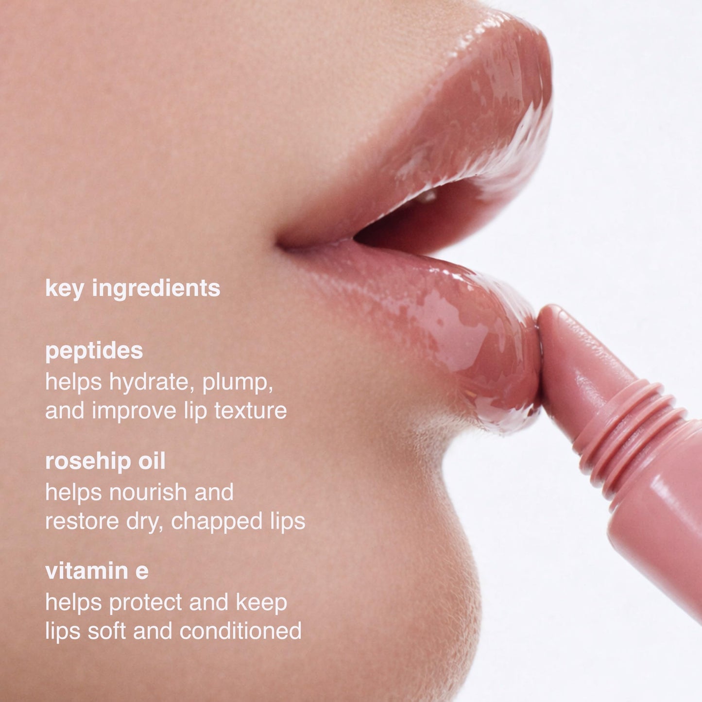 Ruby & Millie Peptide Lip Treatment, Peptide Lip Tint, Plumping Gloss, Lip Gloss, Multicolor, 0.3 Fl oz (Pack of 4)