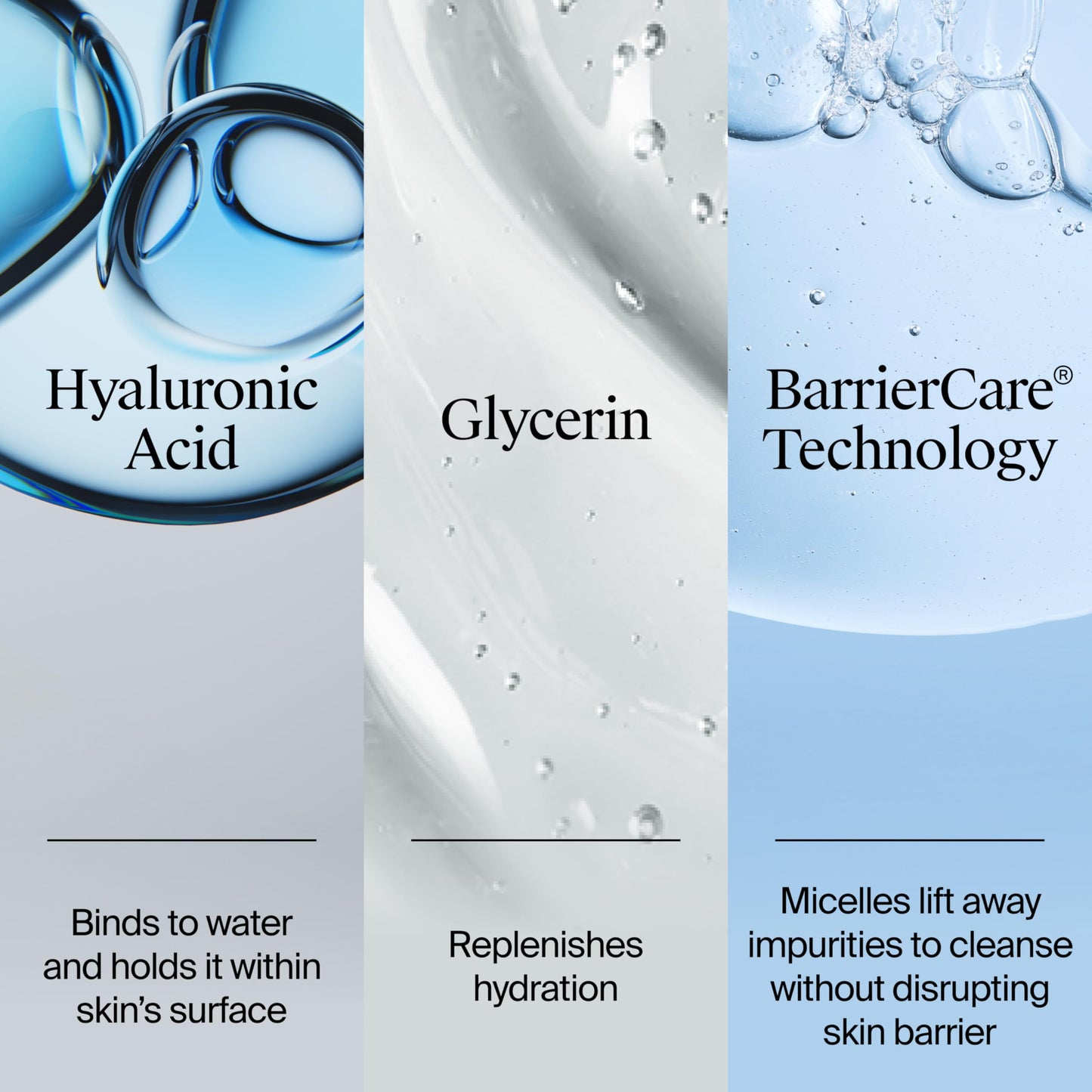 Neutrogena Hydro Boost Face Wash, Fragrance Free, Hydrating Facial Cleanser with Hyaluronic Acid, Daily Foaming Face Wash & Makeup Remover, Hypoallergenic Gel Cleanser, 12 fl. oz