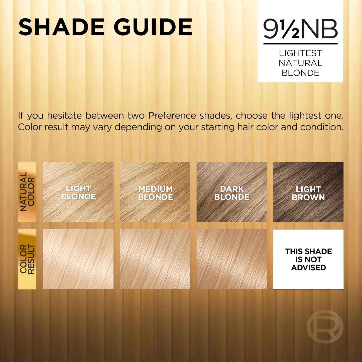 L'Oreal Paris Superior Preference Luminous Fade-Defying Permanent Hair Color, Hair Dye For Up to 9 Weeks of Radiance, Lightest Natural Blonde 9.5NB, 1 Hair Dye Kit (Pack of 3)