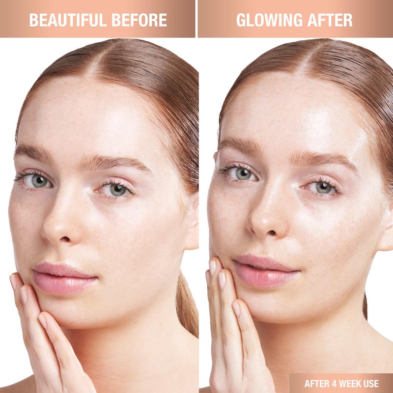 Charlotte Tilbury Glow Face Toner Mini - Exfoliating Toner for Oily Skin - Helps to Reduce the Appearance of Pores, Hydrate & Plump Skin - Delicately Scented with Rose & Lemon (30ml)