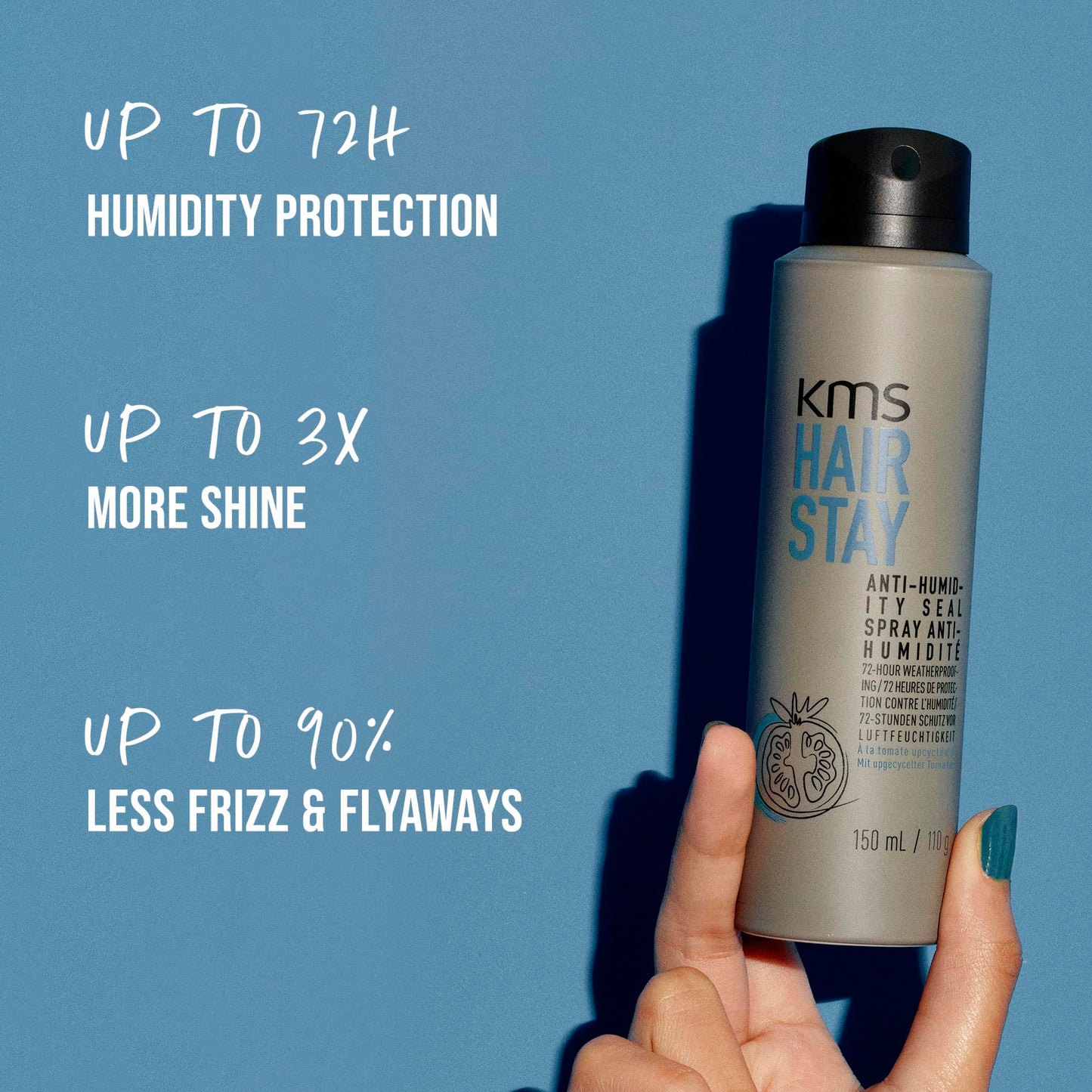 KMS HAIRSTAY Anti-Humidity Seal, 3.7 oz