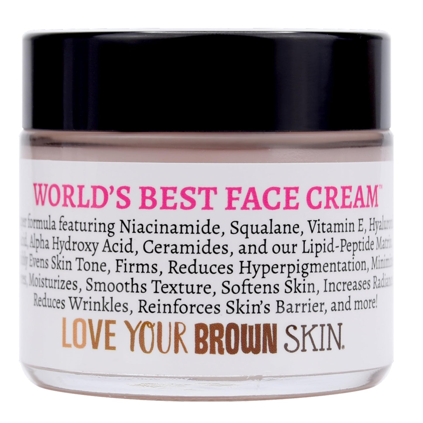 Beauty Of The Nile World’s Best Face Cream™ for Skin-of-Color, Anti Aging Reverse Signs of Aging Hydrates Niacinamide Squalane Hyaluronic Acid, 2 oz