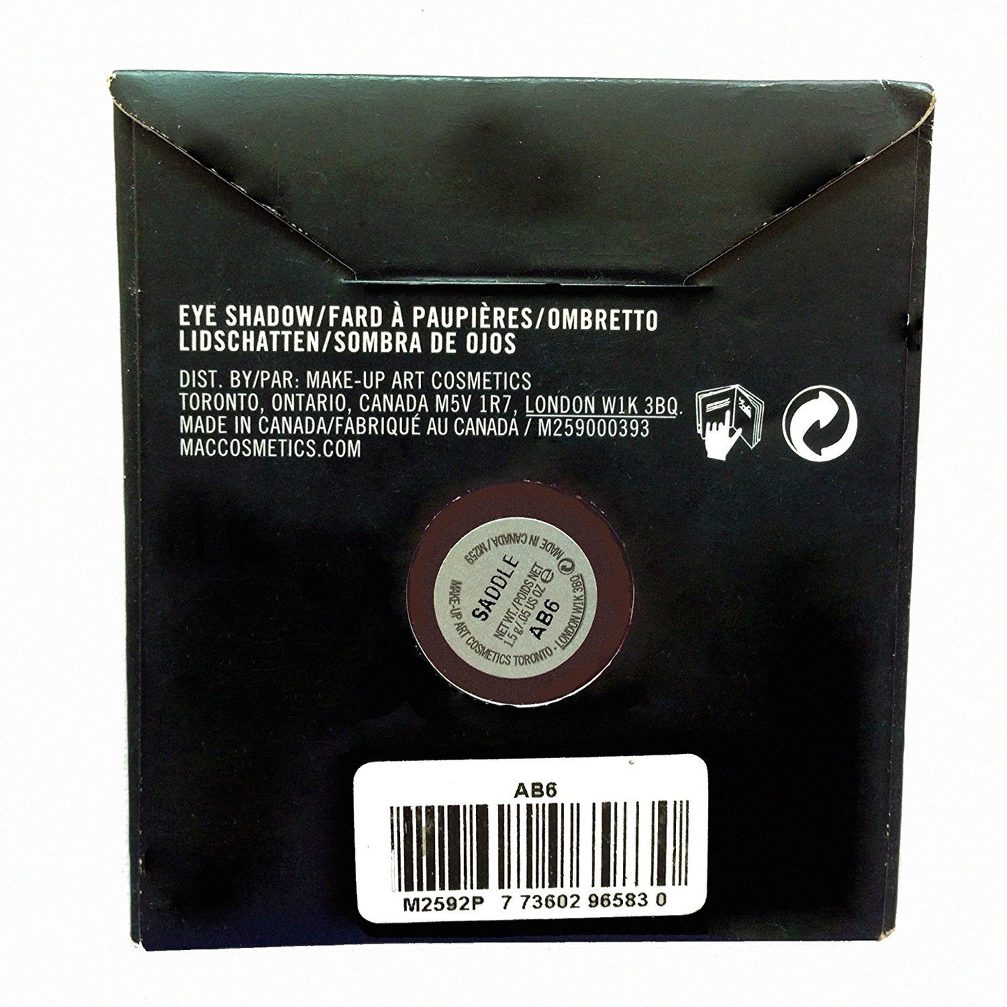 MAC Pro Pan Refill - Saddle Shade for Professional Makeup Artists | Versatile Color for All Skin Tones