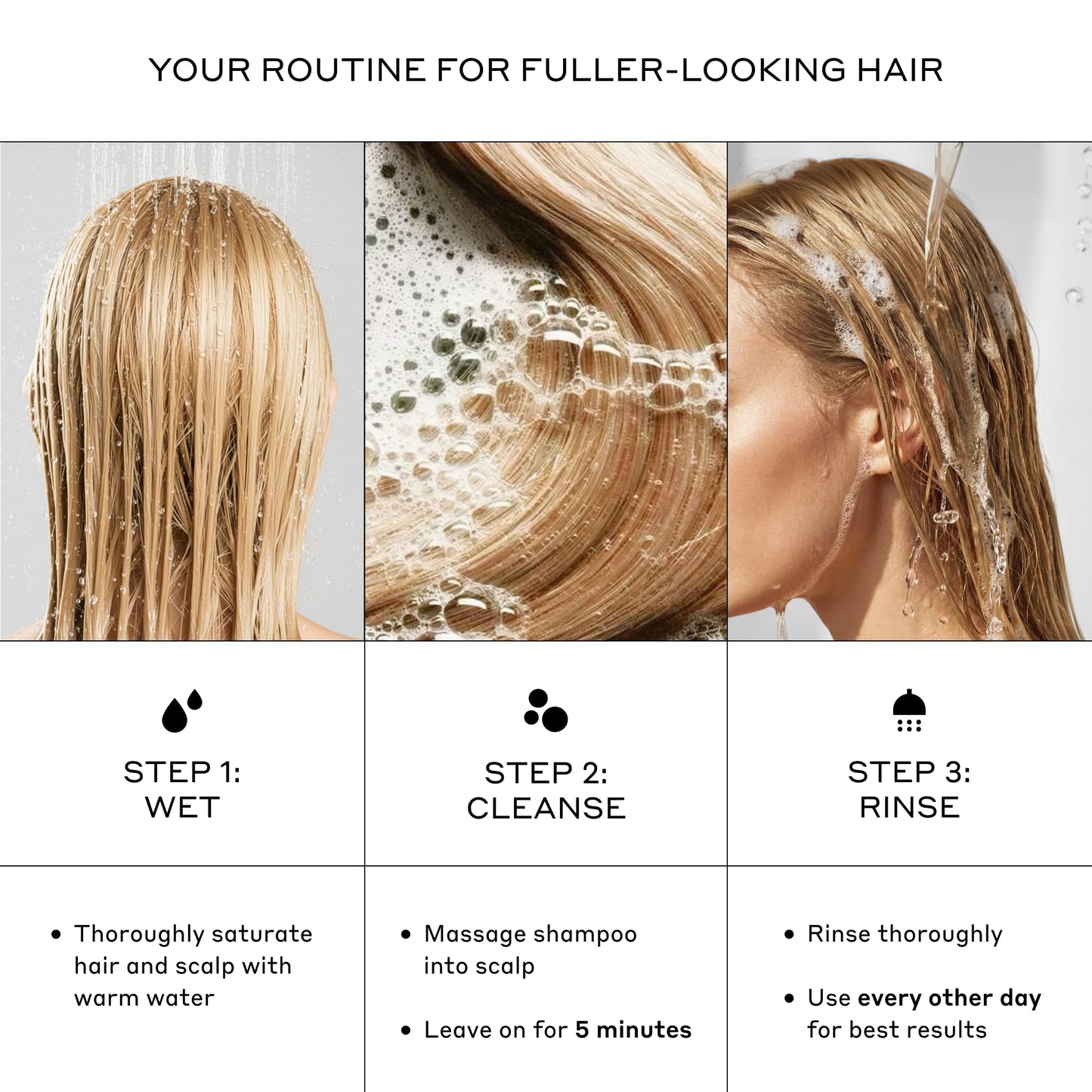 ZENAGEN Revolve Women's Thickening Shampoo | Supports Appearance of Fuller, Healthier-Looking Hair, Developed for Fine & Visibly Thinning Hair, Plant-Based, 5-Minute Treatment, 200 mL / 6.75 oz