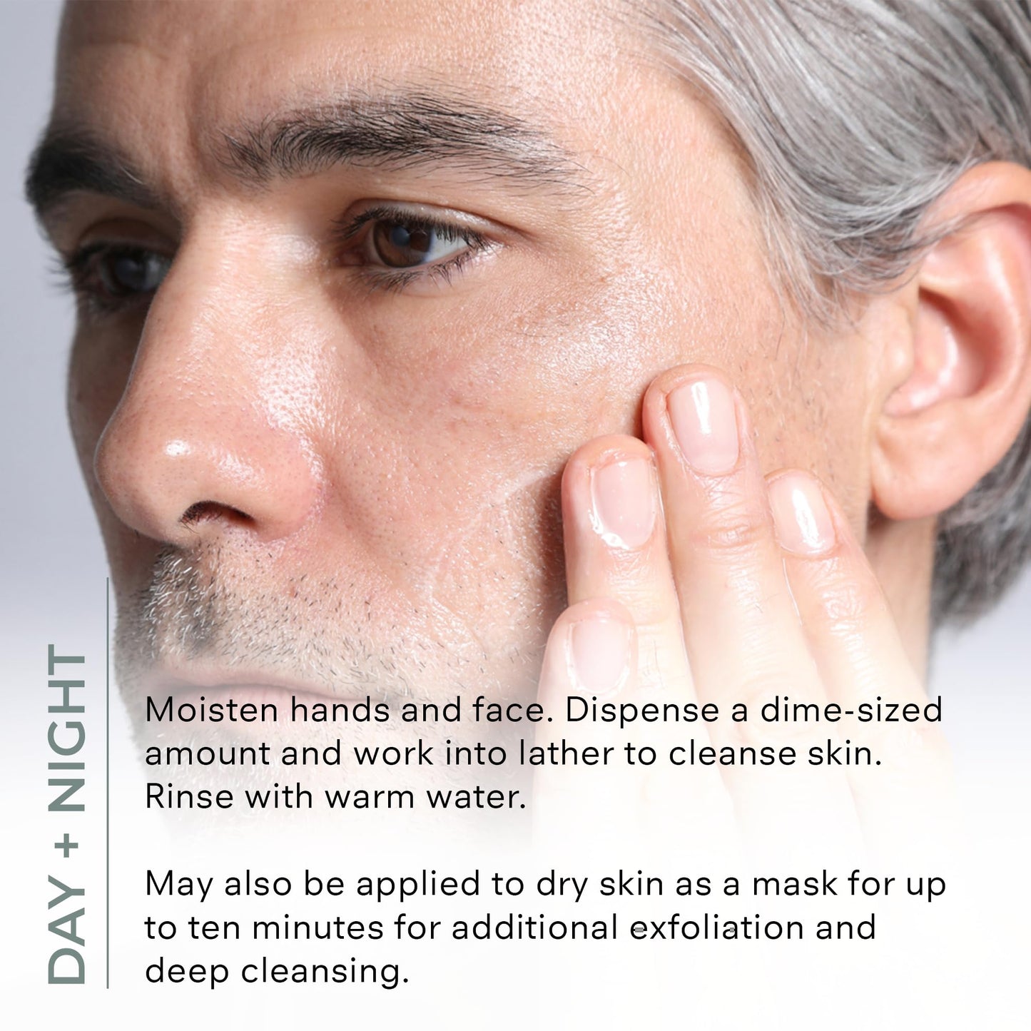 COSMEDIX Purity Clean Exfoliating Facial Cleanser – Moisture-Rich Rejuvenating Face Wash for Fine Lines & Uneven Skin Tone – Essential Oils for Radiant, Even Complexion – 150 ml / 5 fl oz