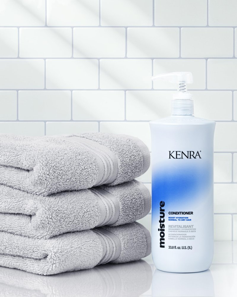 Kenra Professional Moisture Conditioner | Boost Hydration | Improve Manageability and Shine | Nourish Dry Hair | Color Safe | Effortless Detangling | Normal to Dry Hair | 33.8 fl. oz.