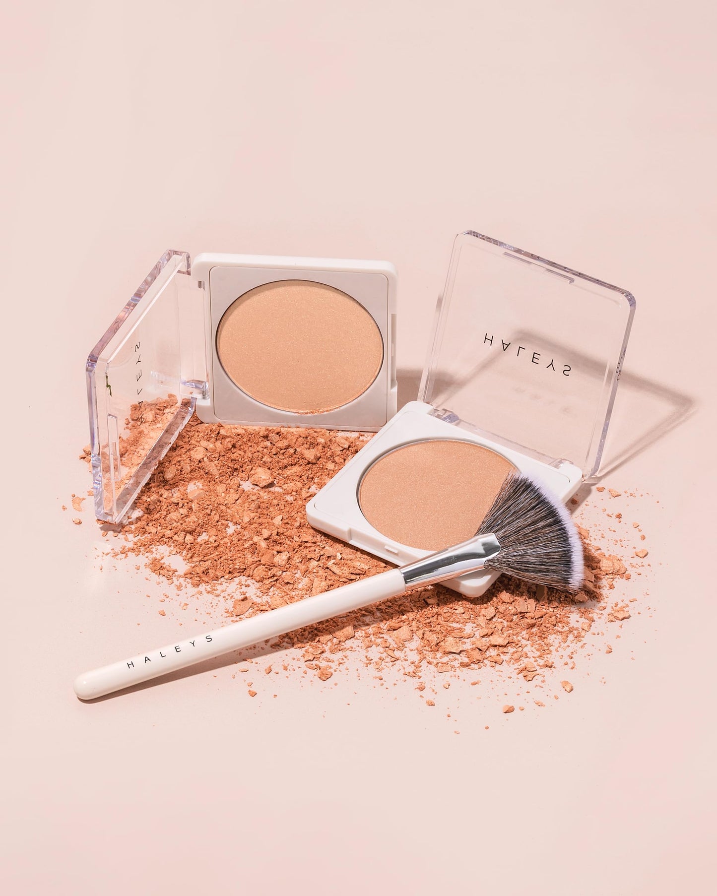 Haleys Re-fract Highlighter Powder, Illuminating, Cruelty-Free, Warm