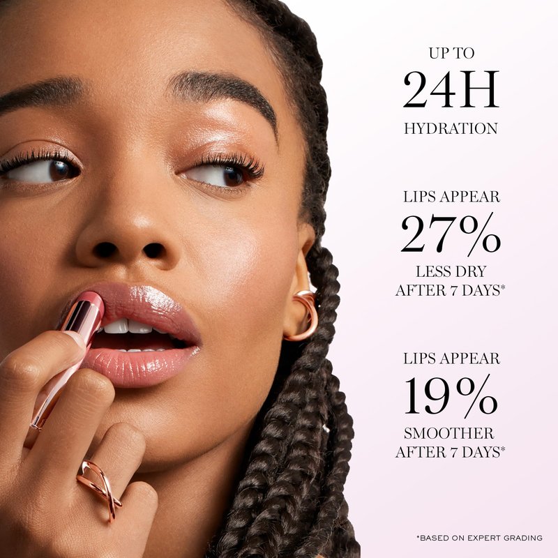 Lancôme Lip Idôle Squalane-12 Butterglow™ Hydrating Lip Balm – Instant Shine, 24H Hydration, and Buildable Color for Smooth & Moisturized Lips - 10 Pink ÔH LA LA