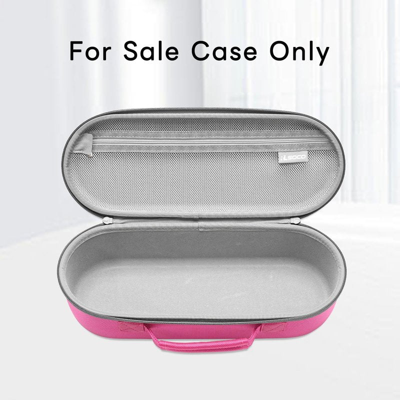 RLSOCO Travel Case for Dyson Supersonic/Supersonic Nural Hair Dryer & Dyson Airwrap/Airwrap i.d./Airwrap Co-anda2x Multi-Styler, Storage Hair Dryer/Airwrap Only for easy travelling (Pink)