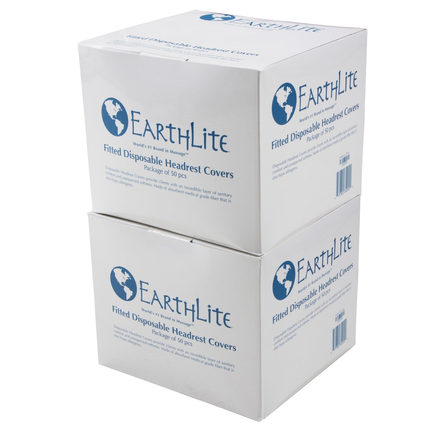 EARTHLITE Fitted Disposable Face Cradle Covers – Medical-Grade, Soft, Non-Sticking Massage Face Covers/Headrest Covers for Massage Tables & Massage Chairs