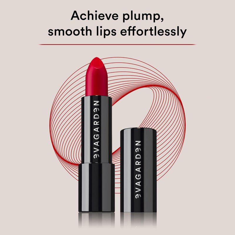 EVAGARDEN Classy Lipstick - Formulated with Natural Oils - Envelopes Your Skin with Satin Effect - Light, Pigmented Blend Gives Full Coverage and Chic Finish Instantly - 611 Tango Red - 0.1 oz