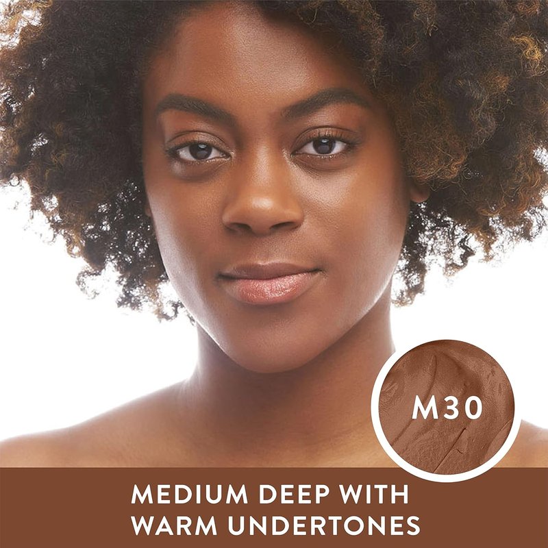 Mented Cosmetics Stick Foundation - Vegan Cream Foundation & Concealer for Medium Deep Skin | M30