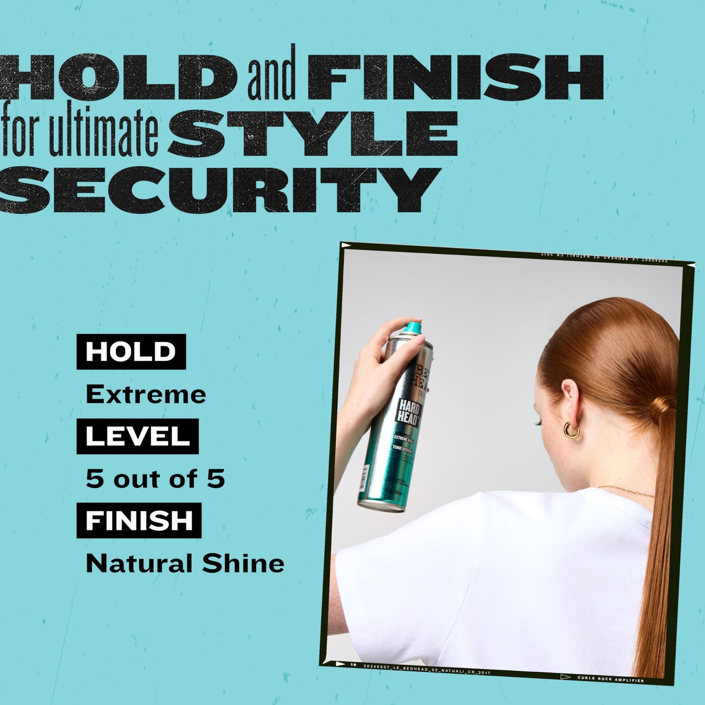 TIGI Bed Head Hard Head Hairspray for Extra Strong Hold