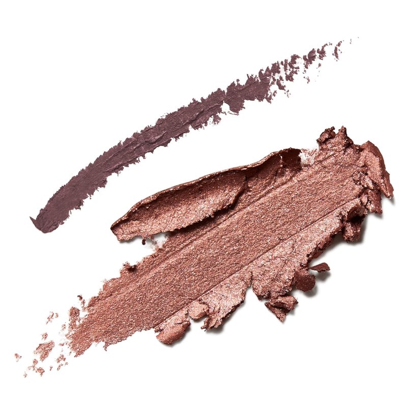 Laura Geller Dual-Ended Eyeshadow & Eyeliner - Glam Smokey Purple/Rich Plum - Waterproof Cream Shadow & Smooth Glide Liner