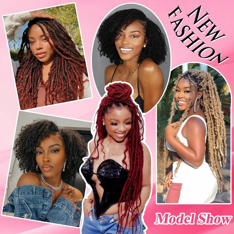 Afro Kinky Curly Human Hair Bulk - 18 Inch 50g Bundle for Braids | No Weft Dreadlock Extensions in Natural Black