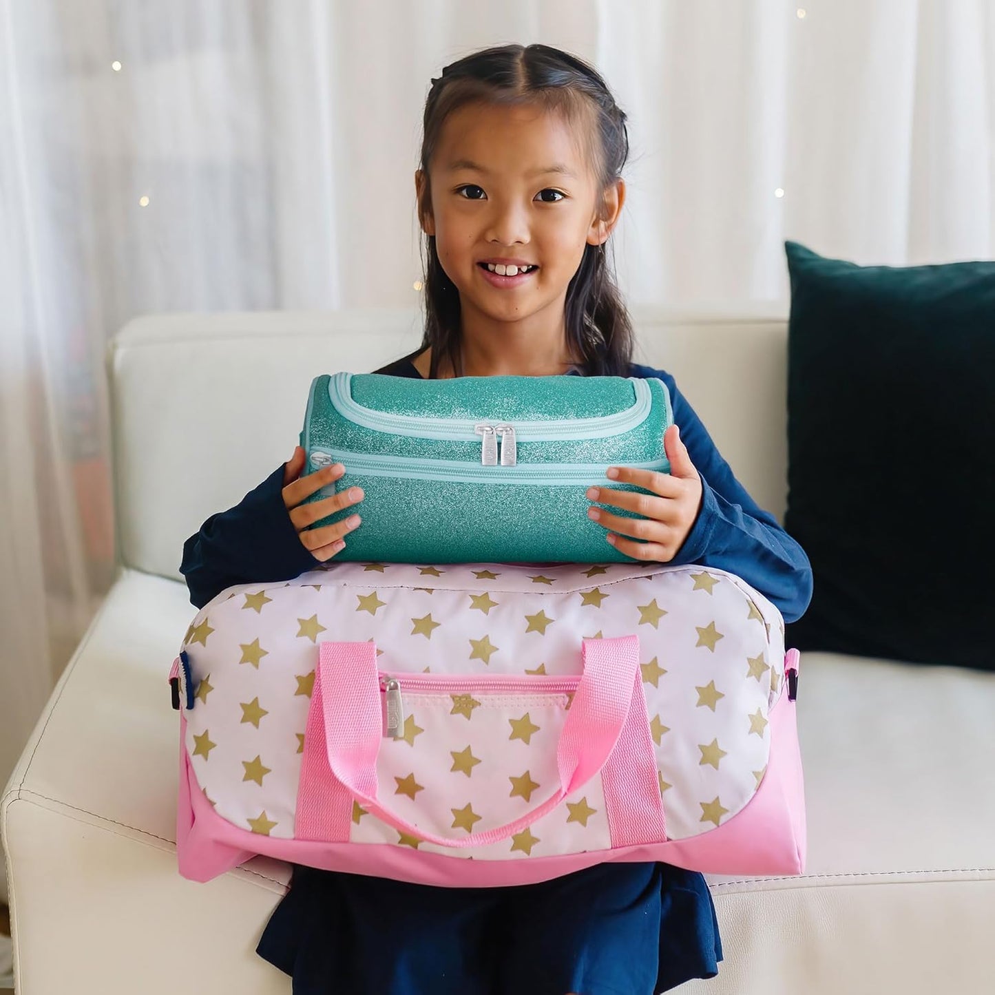 Toiletry Bag for Kids - Perfect for School, Weekend & Overnight Travel | Durable & Stylish Design