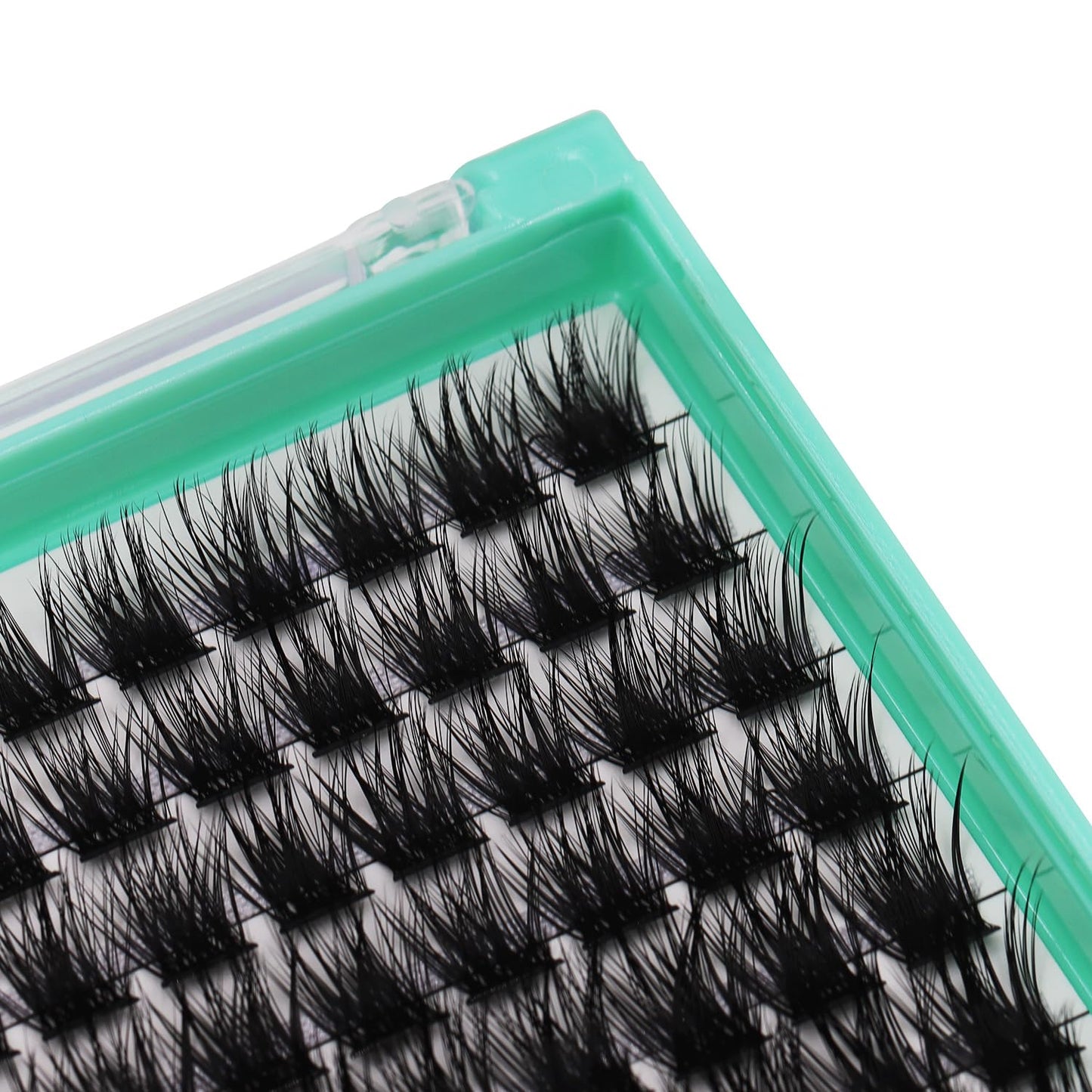 Bodermincer XXXL Tray 336PCS D Curl Cluster Lashes 10-12-14-16mm Mixed Length DIY Eyelashes Extension at Home (M01+M02 Mixed Length D Curl)