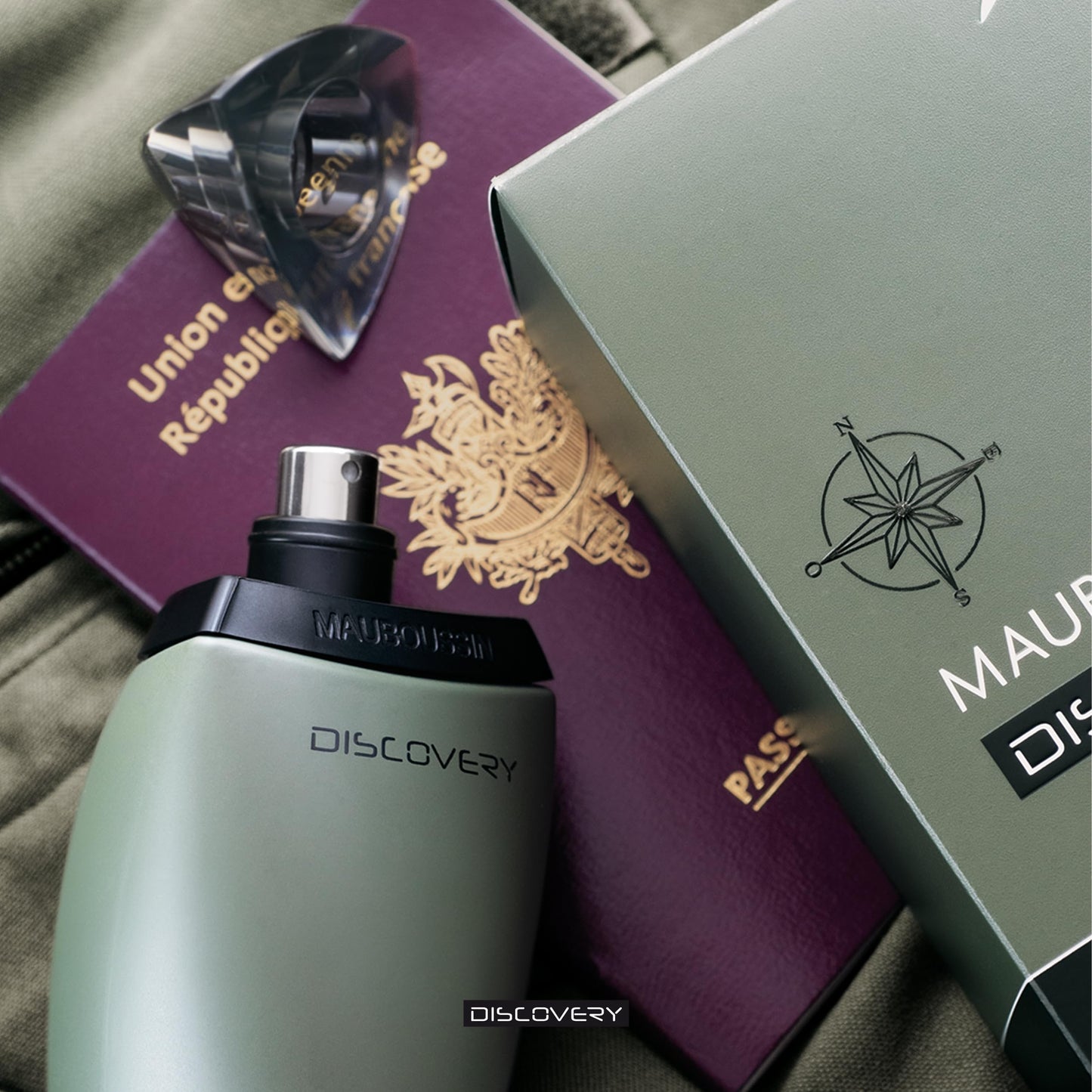 Mauboussin - Discovery 100ml (3.3 Fl Oz) - Eau de Parfum for Men - Woody, Aromatic & Citrus Scents