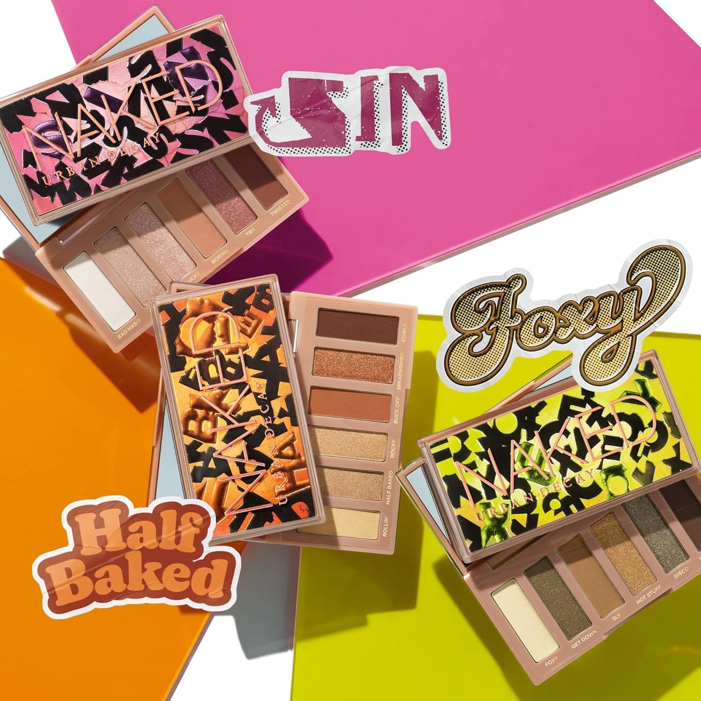 Urban Decay Naked Mini Eyeshadow Palette - 6 Ultra-Blendable Shades | Travel Size, Matte & Metallic Finish