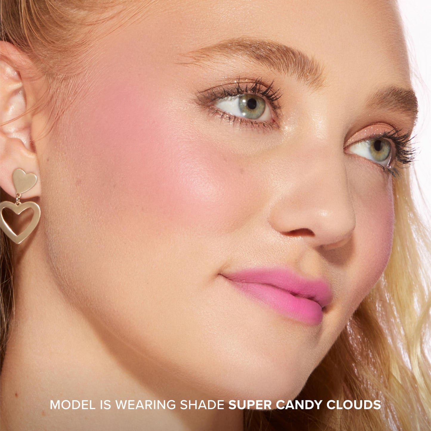 Too Faced Cloud Crush Whipped Lip & Cheek | Creamy Multi-Use Formula with Hyaluronic Oil for a Soft-Focus Longwear Flush, 0.15 Fl Oz, Candy Clouds