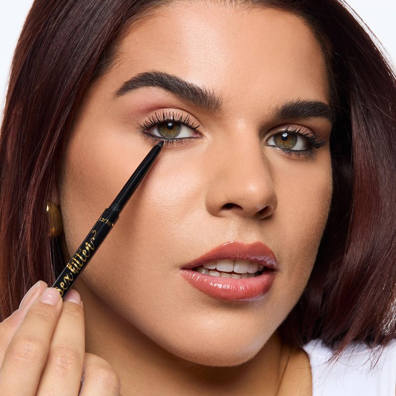 tarte sex kitten liner – Black Full Size Eyeliner Pen with Mineral Pigments for Bold, Nourished Lashes, Waterproof, All-Day Wear, Easy to Apply, Vegan & Cruelty-Free, full size, black