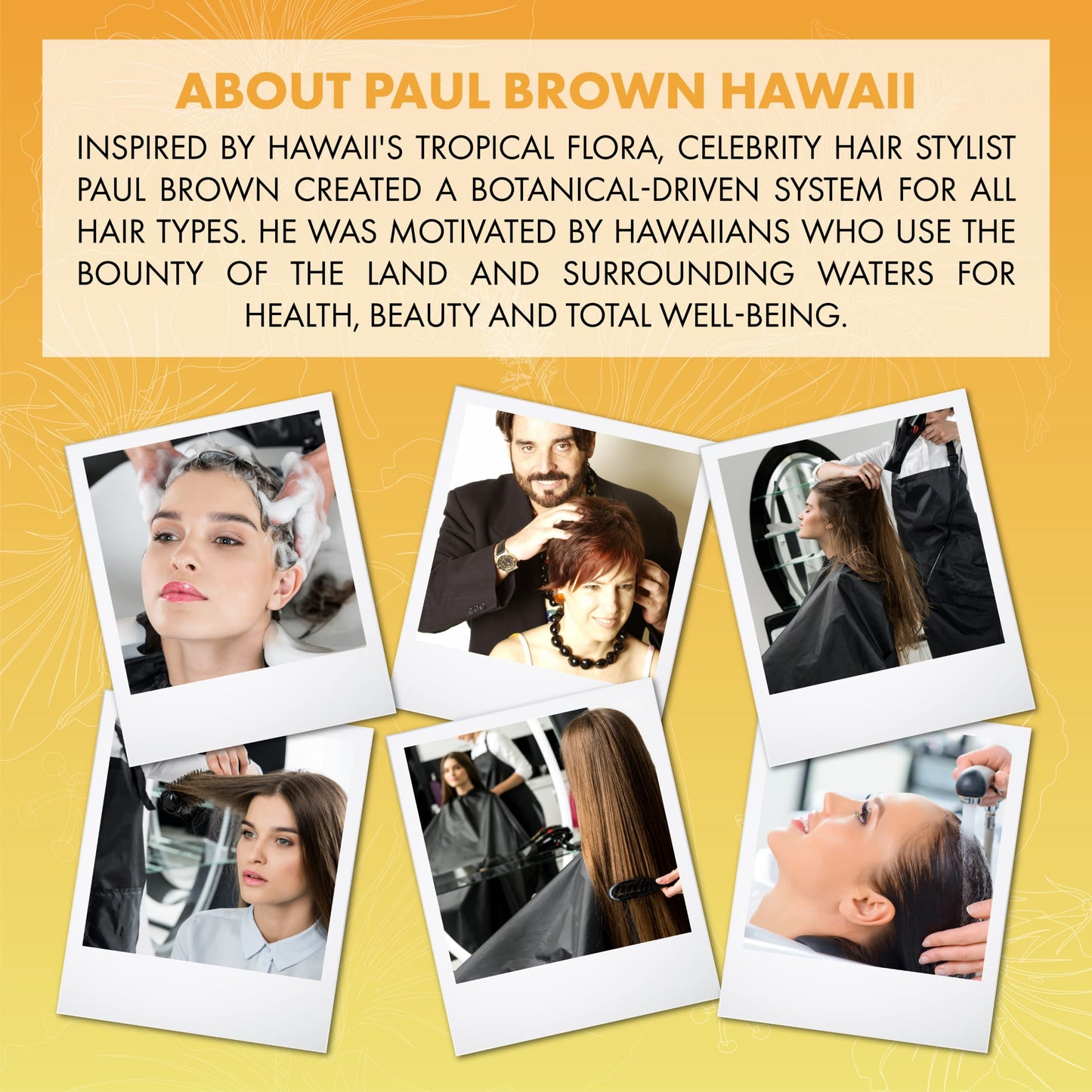Paul Brown Hawaii Washe Elite Shampoo | Hydrate & Treat Damaged Hair Moisturizing Safe for Color-Treated Antioxidant-Rich Kukui Nut Oil Protects Against Aging oz.