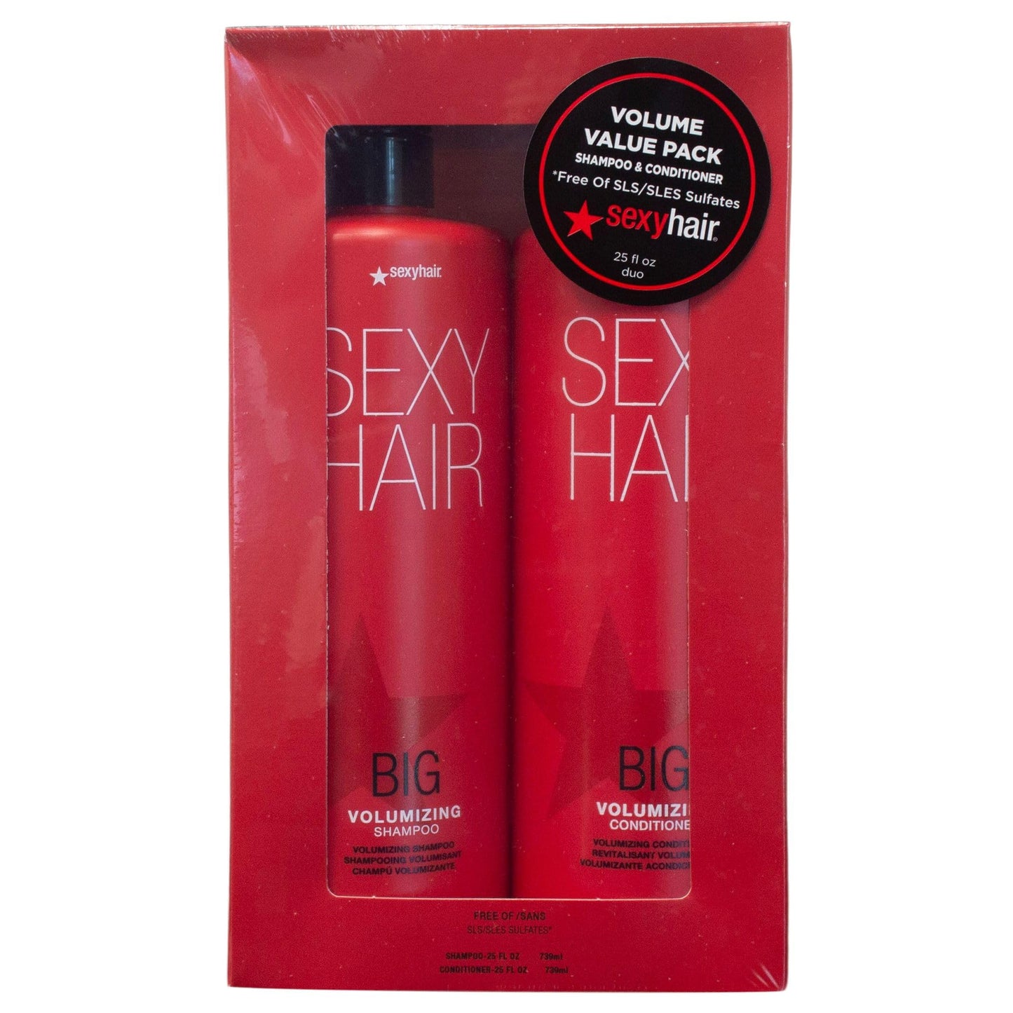 Big Sexy Hair Volumizing Shampoo & Conditioner 25 Oz Duo