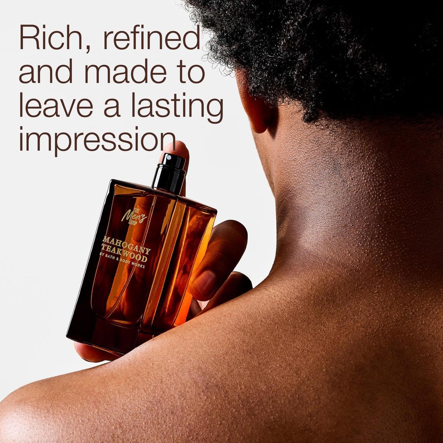 Bath & Body Works Mahogany Teakwood Cologne - Men’s Cologne for Everyday Use - Long-Lasting High Fragrance Oil Concentration - Dermatologist-Approved - Sophisticated Scent Experience - Gifts for Him