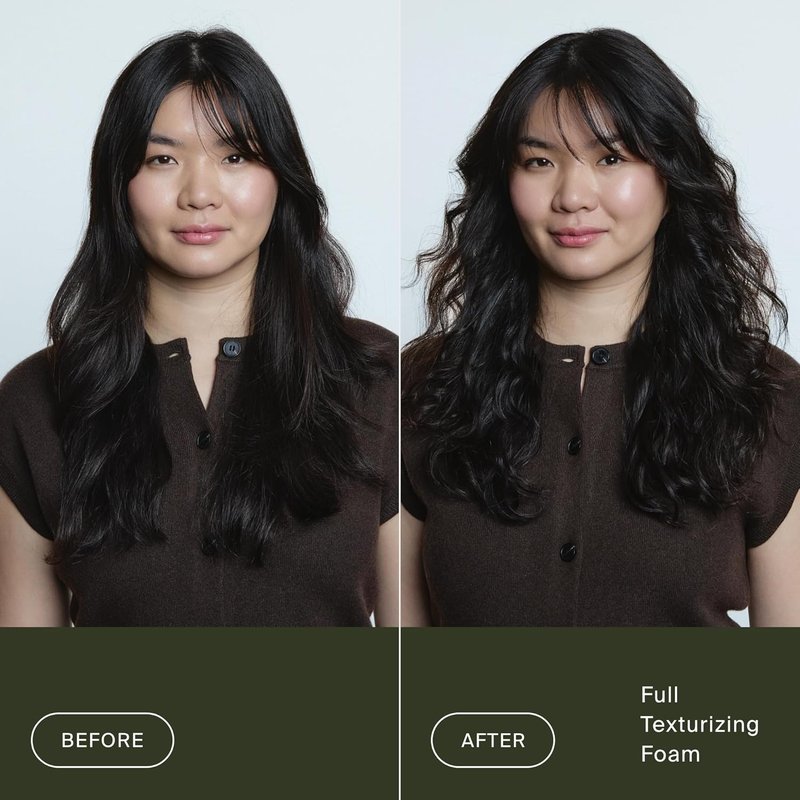 Full Texturizing Foam - Lightweight Hair Volume Mousse for All Hair Types