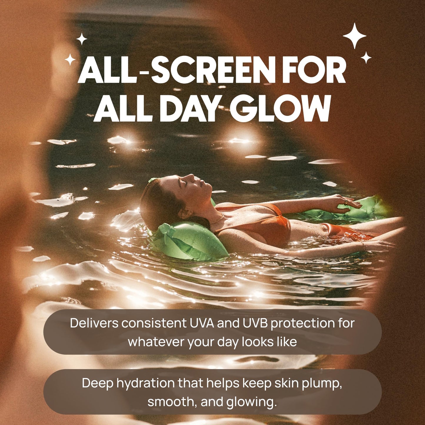 Spooge Dew Me | Tinted Mineral Sunscreen SPF 30 | Zinc Oxide Sunblock | Tinted Sunscreen For Face & Body | Golden Glow Dewy Finish | Dermatologist Developed Formula | Reef Safe Sunblock | 1.7oz