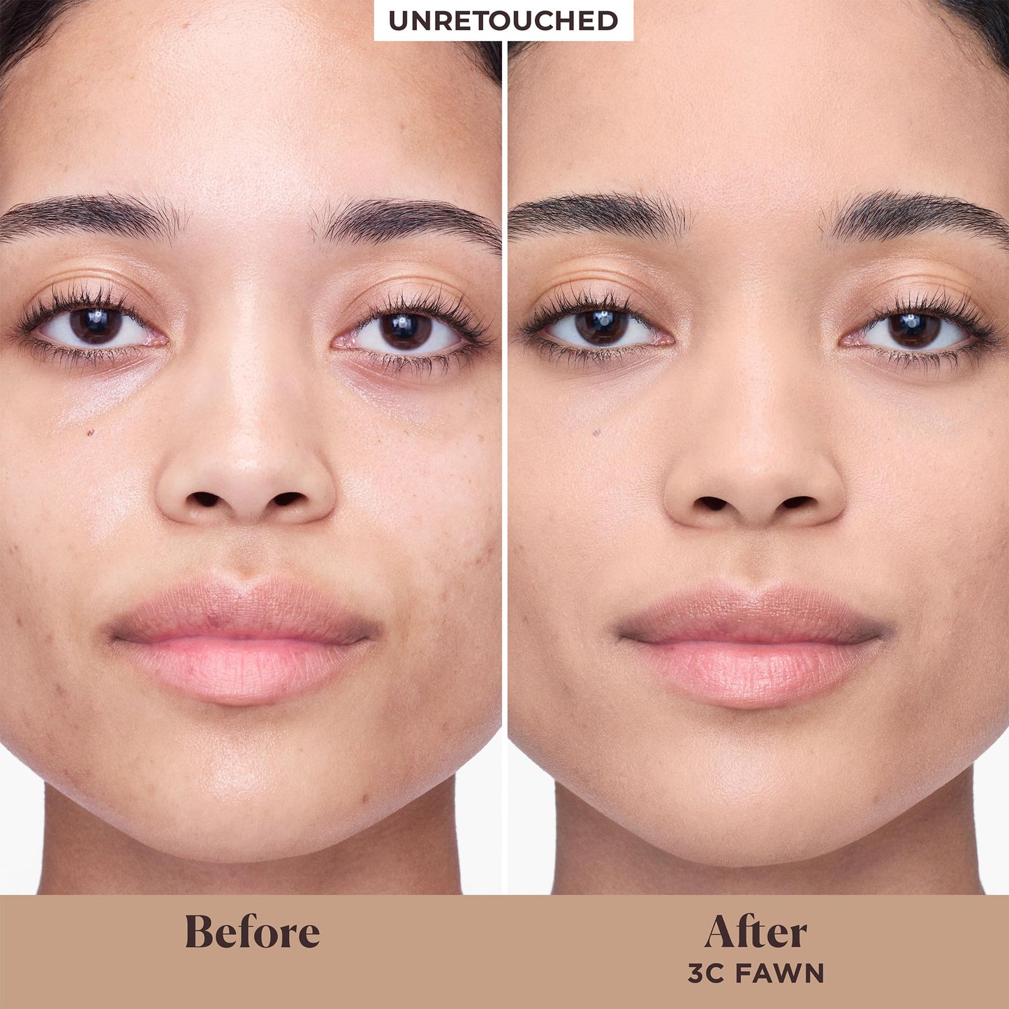 Laura Mercier Tinted Moisturizer Blurred Matte with SPF 30: 24HR+ Shine Control and Blurring, Long Lasting, Sheer to Light, Buildable Coverage, Blurs the Look of Pores, Skin Tint, 3C Fawn