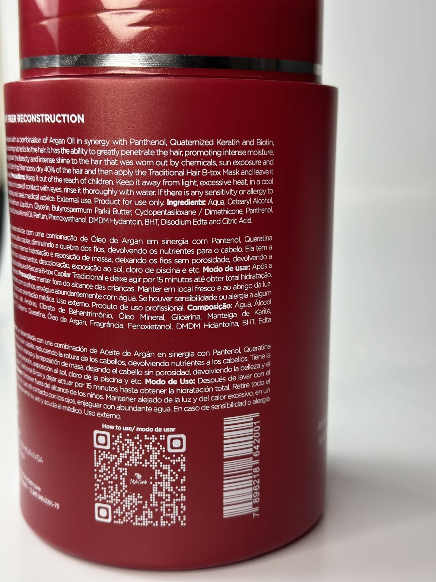 I Belli Capelli Ravenna Repair Hair B-tox -Cirugia Capilar para el Cabello, Formaldehyde-Free- B-tox Capilar Para El Cabello, Long Lasting Anti-Frizz, Smoothing, Btox Hair Treatment 35.2 oz(1kg)