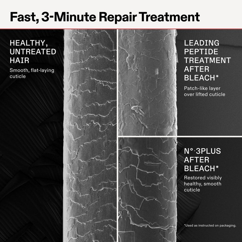 Olaplex N°.3PLUS Complete Repair Treatment: 3-minute Pre-shampoo Treatment to Immediately Repair Hair Damage for Softer, Stronger Hair | For Coily, Curly, Straight, and Wavy, 100 mL / 3.3 Fl Oz