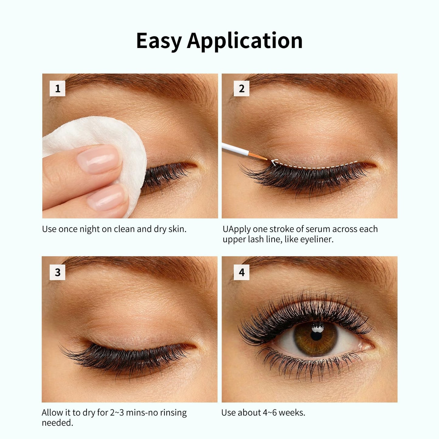 MD Lash Factor Eyelash Conditioner Advanced Lash Enhancing Serum for Longer Thicker Fuller Looking Lashes Cruelty-Free for Sensitive Eyes 0.2 fl oz, 6-Month Supply