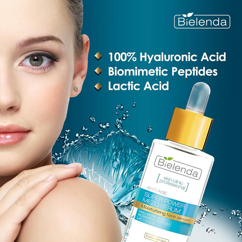 Bielenda Professional Mezo Serum - Hydrating Anti-Aging Formula | 30ml