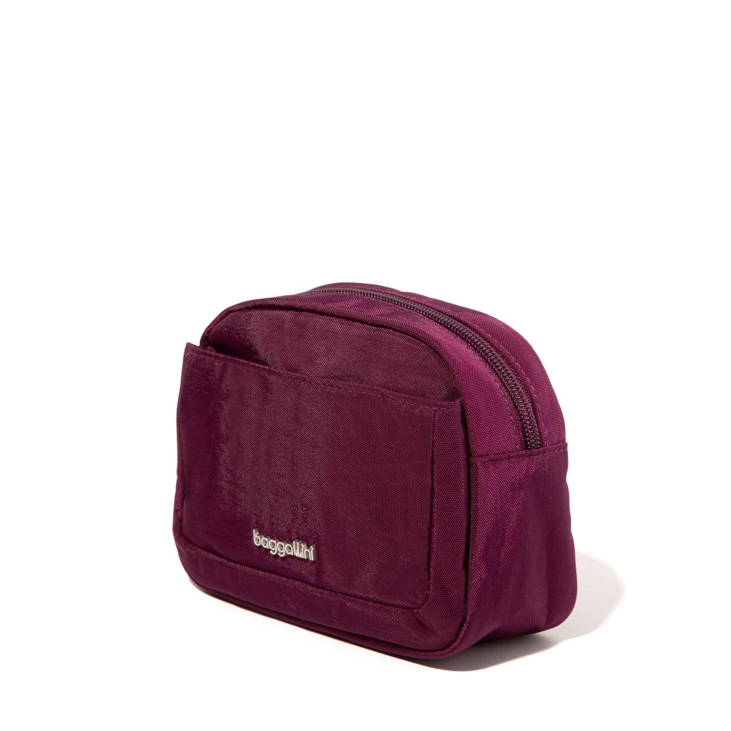 Baggallini Small Cosmetic Pocket - Lightweight 6x4 Inch Makeup Bag - Travel Essentials Makeup Organizer