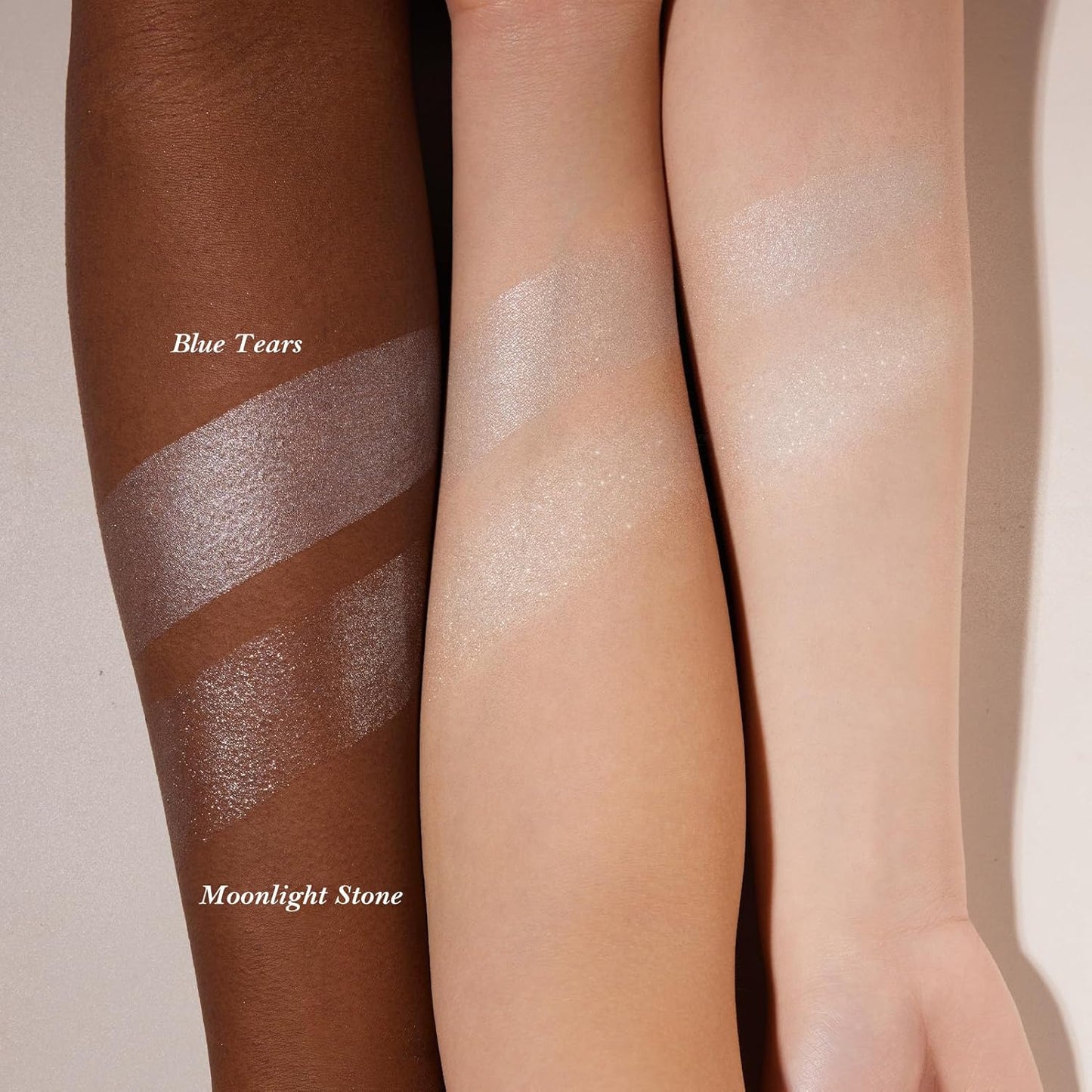 Highlighter Balm - Flower Knows Shell's Jewel for Natural Glow Finish | Long-Lasting Blue Tears