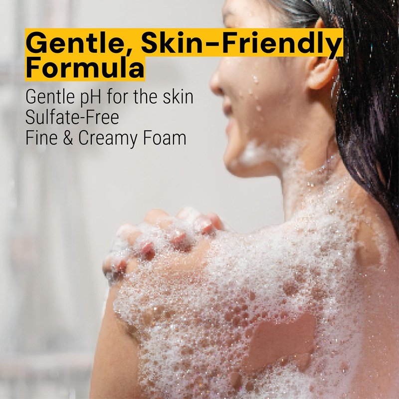 Panier des Sens - Orange Blossom Moisturizing Body Wash for Women & Men - Gentle Shower Gel 95% Natural Ingredients for Normal, Sensitive Skin - Body Care Made in France, SLS Free, Vegan - 2x6.8 Floz