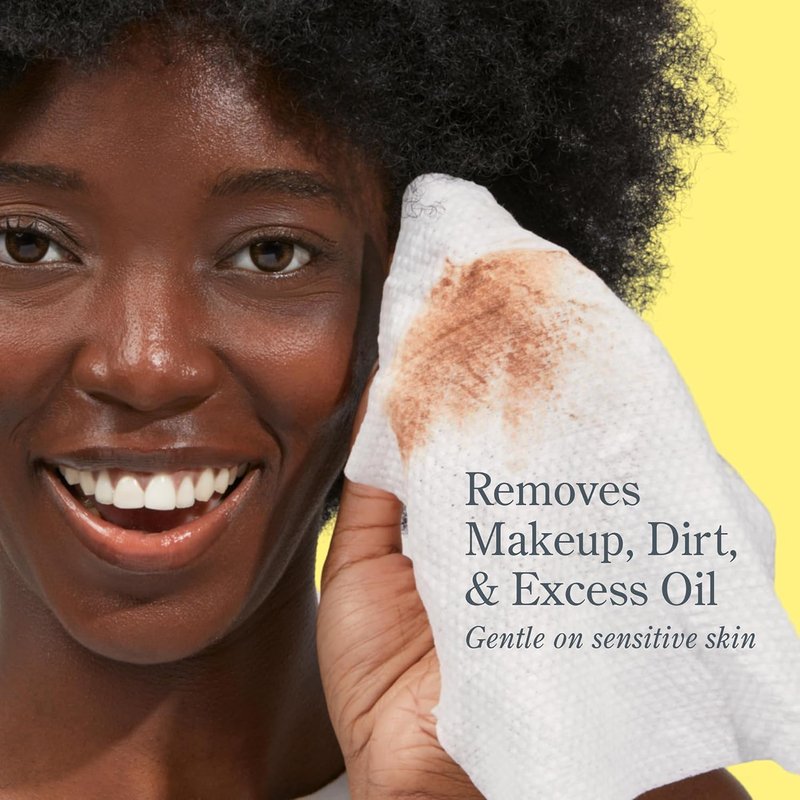Beekman 1802 Face Wipes - Gentle Makeup Remover & Cleansing Wipes with Goat Milk & Aloe | 30 Count