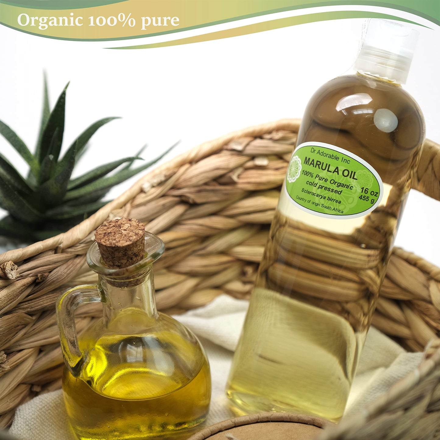 Dr Adorable - 16 oz - Marula Oil - Pure Organic Cold Pressed