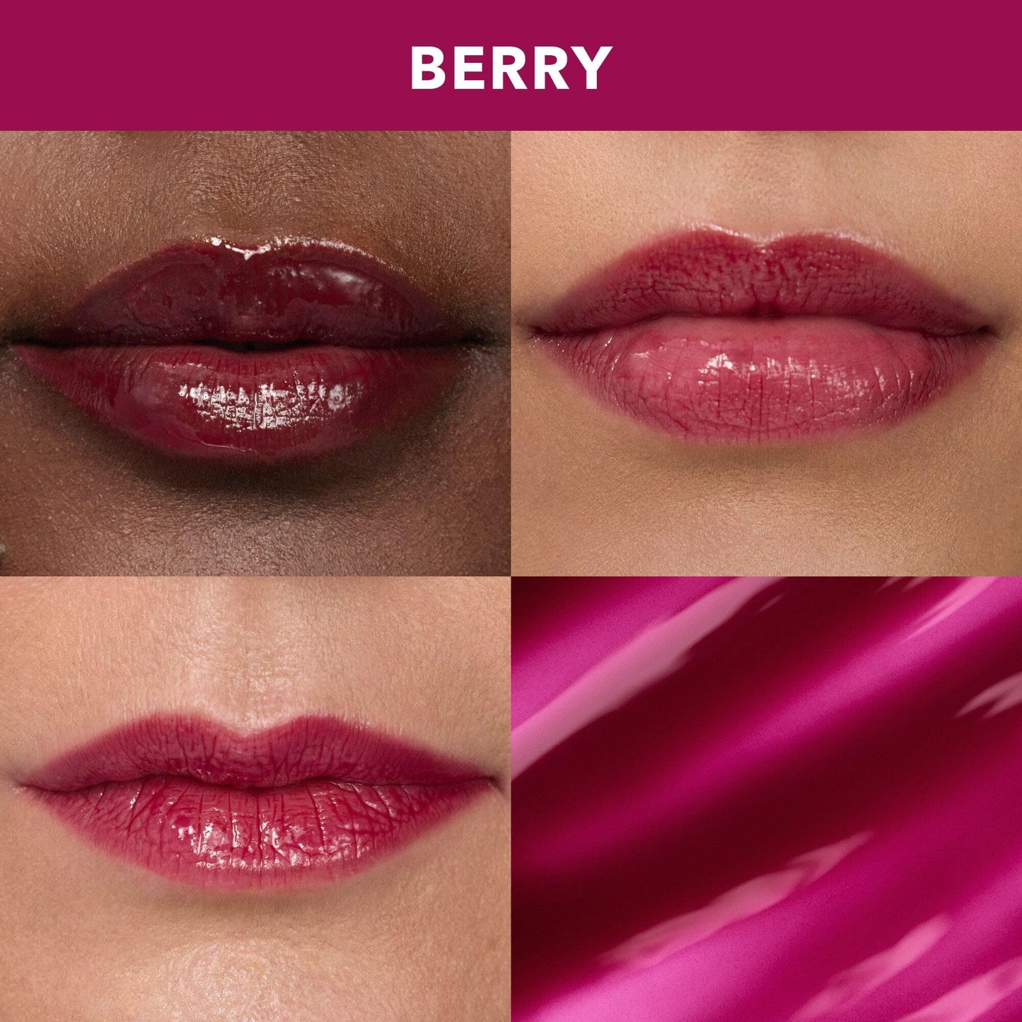 Dr Dennis Gross DermInfusions Plump + Repair Tinted Lip Treatment, Berry - Visibly Plumps & Defines Lips with Hyaluronic Acid & Peptides - Repairs Moisture Barrier - 4 mL