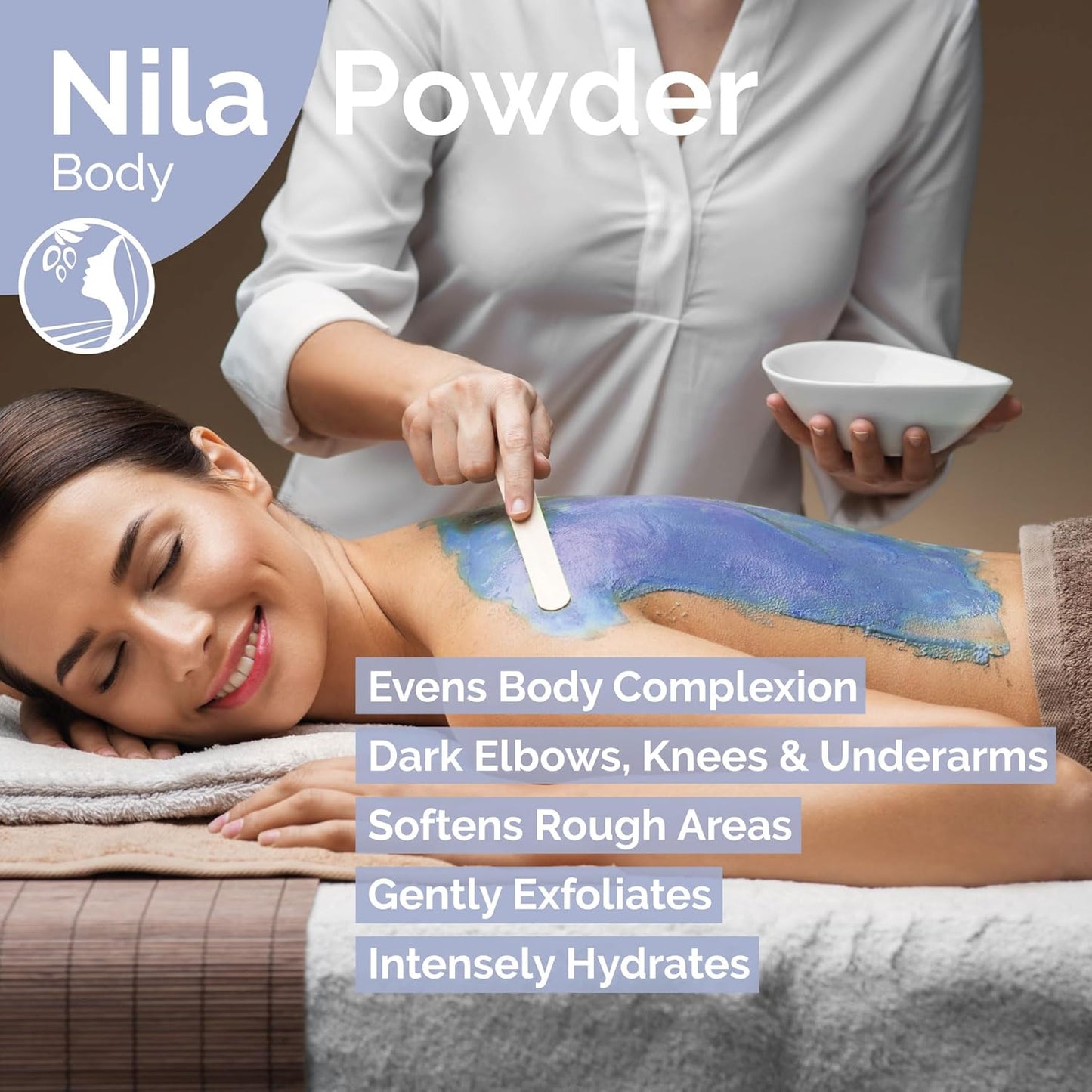 Pure Nila Indigo Powder - Natural Moroccan Face & Hair Care | 50g Exfoliating & Moisturizing